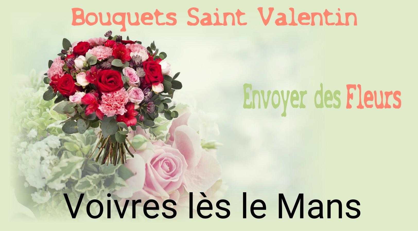Roses de Saint-Valentin livrées à Voivres-lès-le-Mans